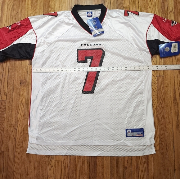 Reebok Michael Vick Atlanta Falcons Jersey Mens Size 2XL White NEW Vintage Y2K - Picture 8 of 9